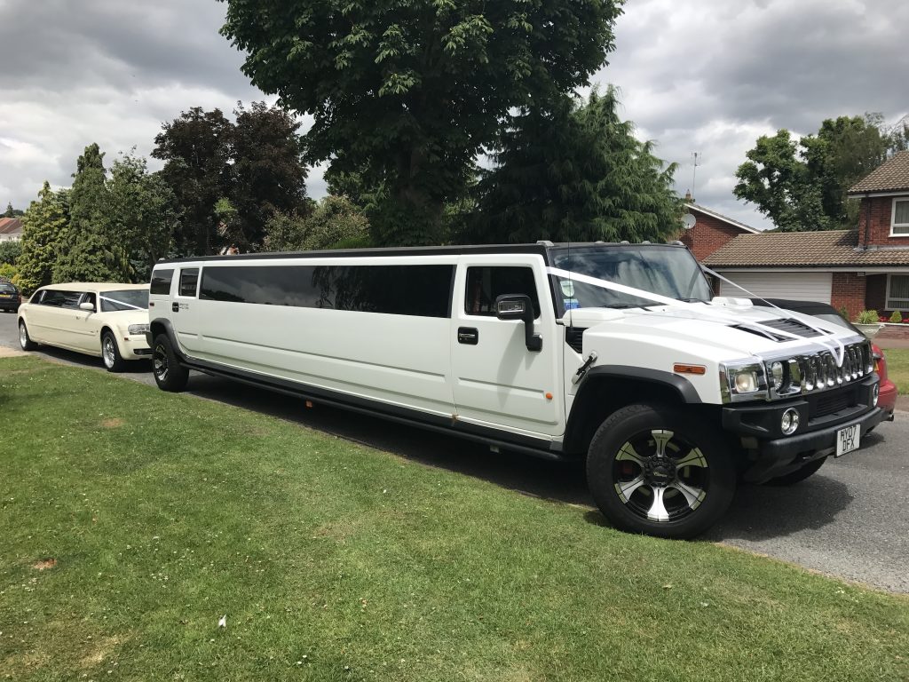 Hummer Limousine Hire - Recent Wedding - Surrey Limos